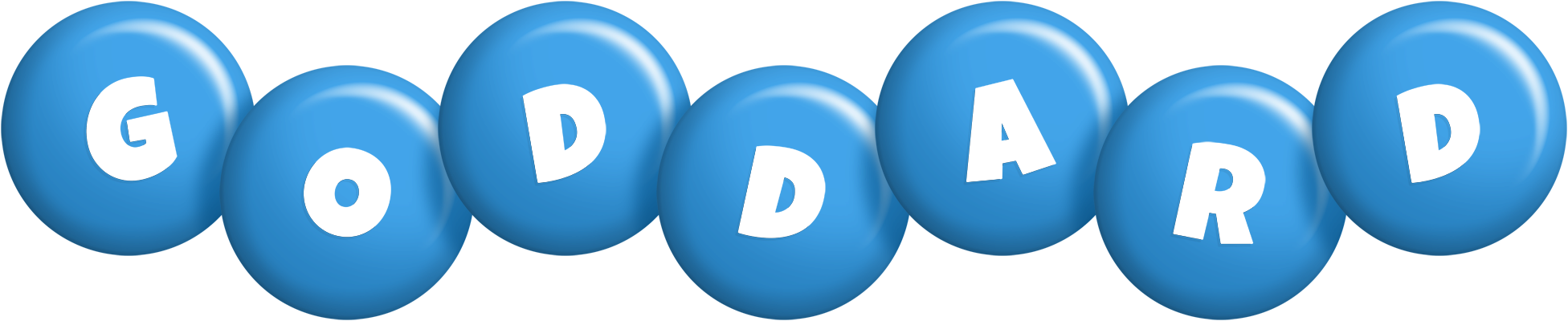 Goddard candy-blue logo