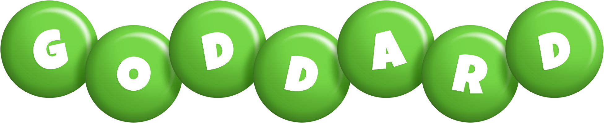 Goddard candy-green logo