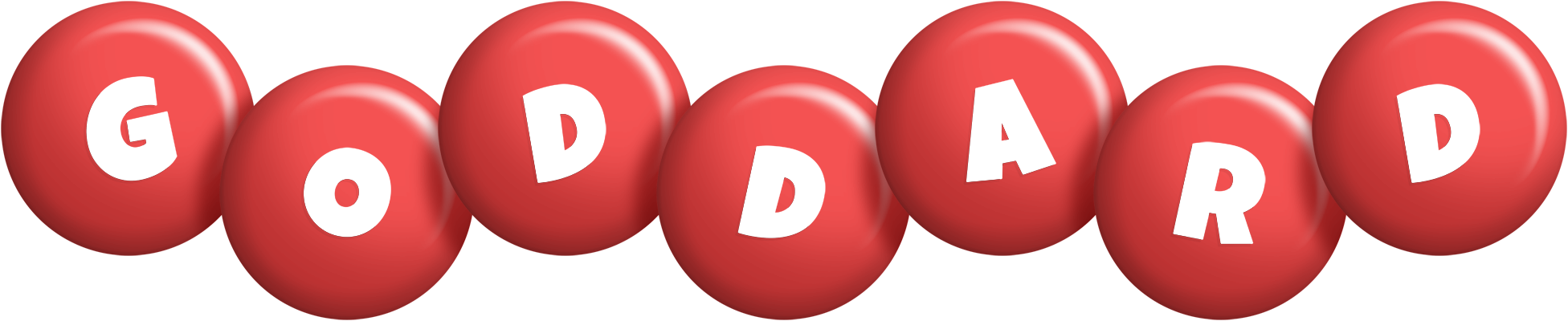Goddard candy-red logo