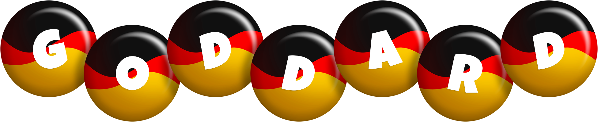 Goddard german logo