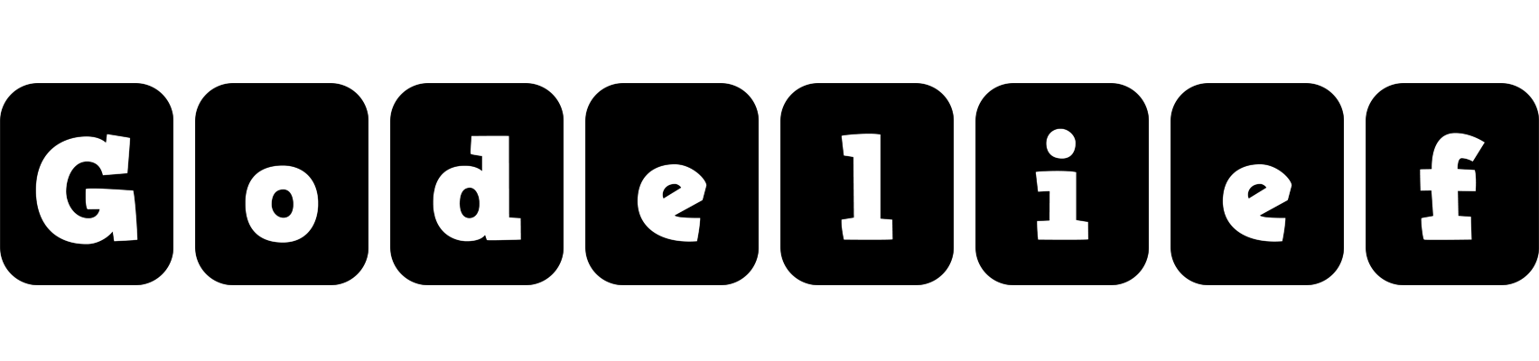 Godelief box logo