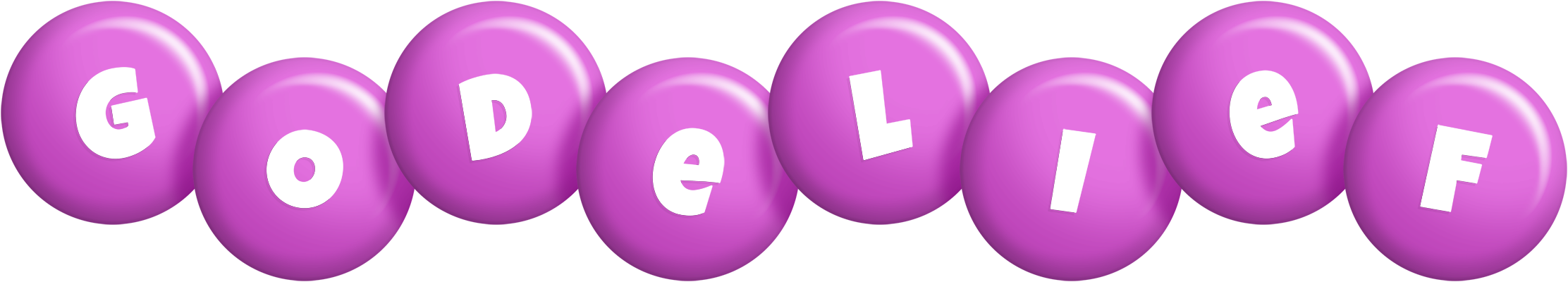 Godelief candy-purple logo