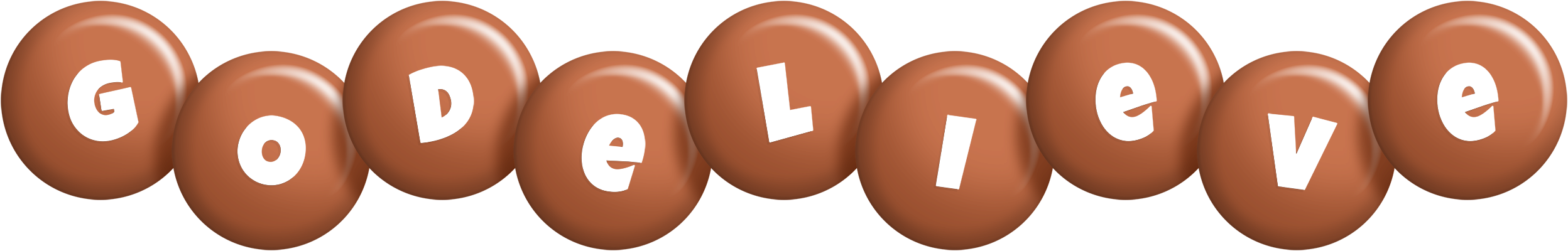 Godelieve candy-brown logo
