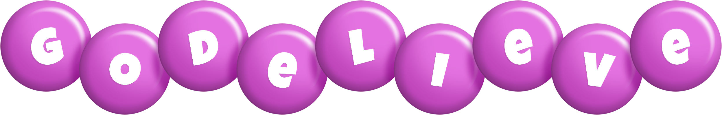 Godelieve candy-purple logo