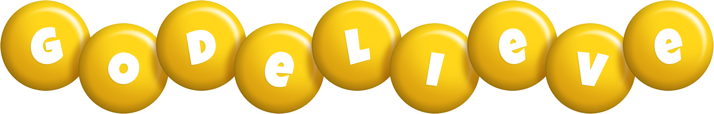 Godelieve candy-yellow logo