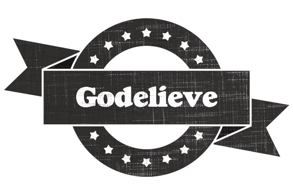 Godelieve grunge logo