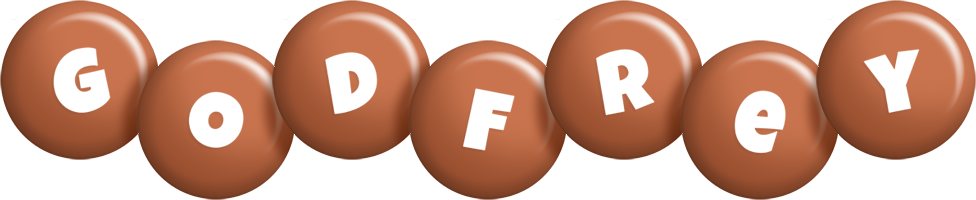 Godfrey candy-brown logo