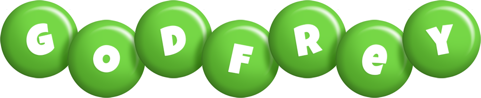Godfrey candy-green logo