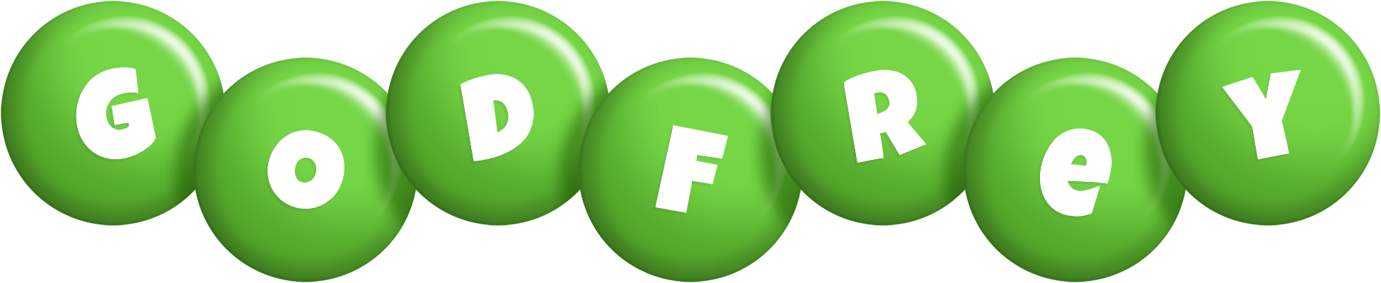 Godfrey candy-green logo