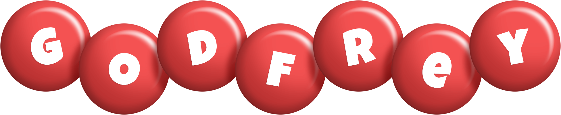 Godfrey candy-red logo