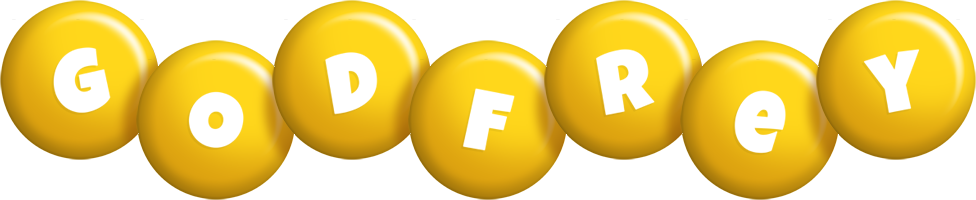 Godfrey candy-yellow logo