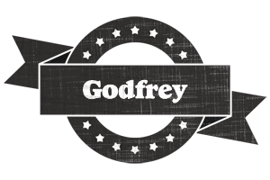 Godfrey grunge logo