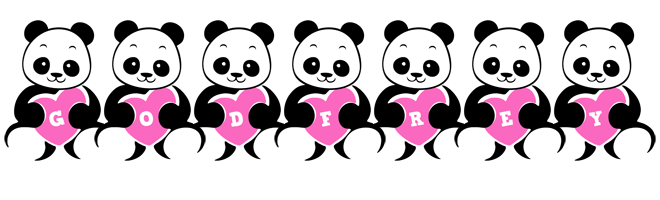 Godfrey love-panda logo