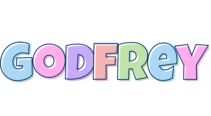 Godfrey pastel logo