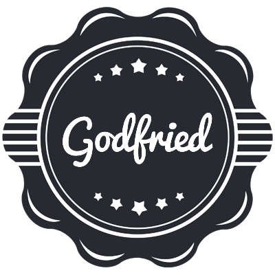 Godfried badge logo