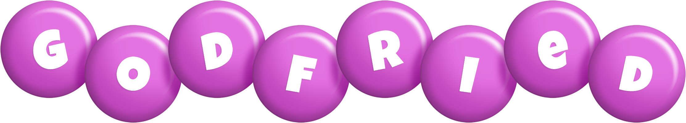 Godfried candy-purple logo