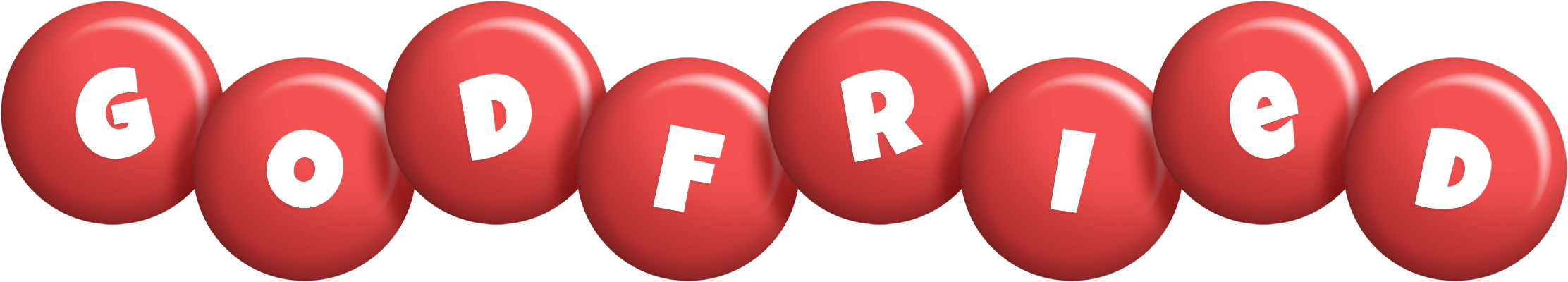 Godfried candy-red logo