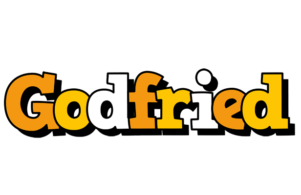 Godfried cartoon logo
