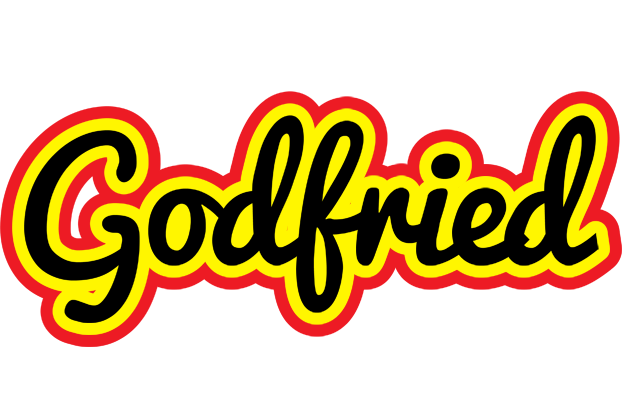 Godfried flaming logo