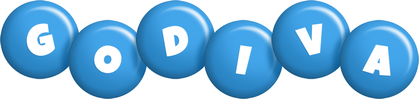 Godiva candy-blue logo