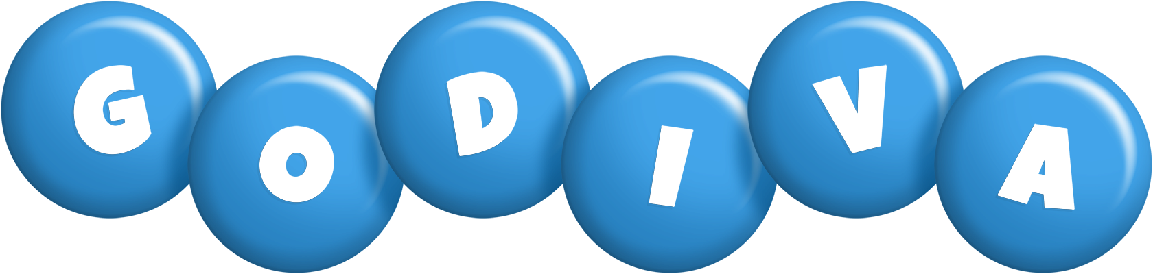 Godiva candy-blue logo