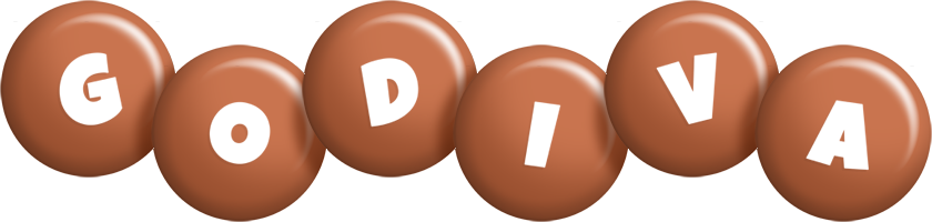 Godiva candy-brown logo