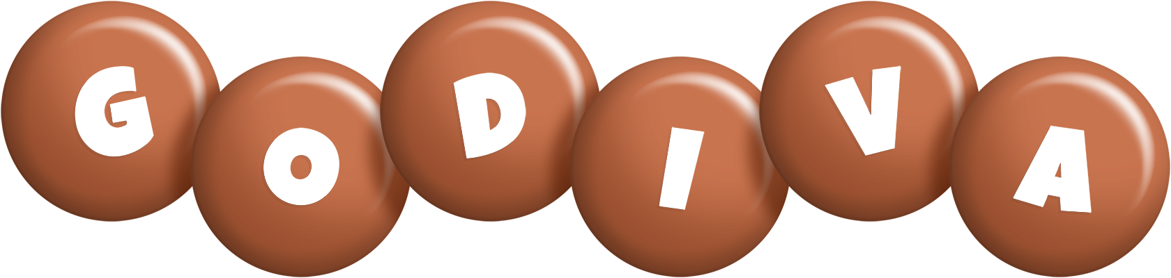 Godiva candy-brown logo