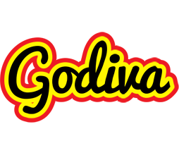 Godiva flaming logo