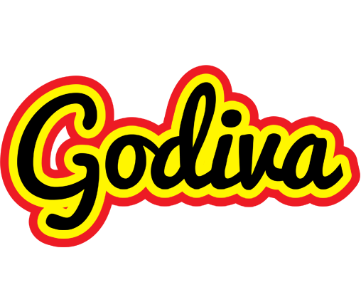 Godiva flaming logo