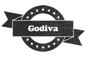 Godiva grunge logo