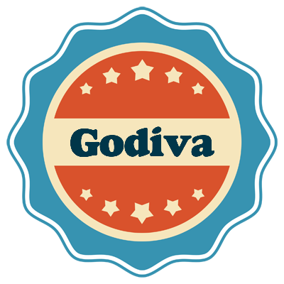 Godiva labels logo