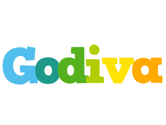 Godiva rainbows logo