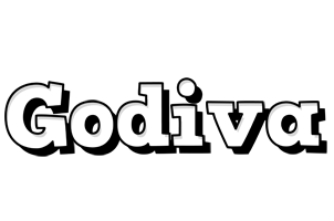 Godiva snowing logo