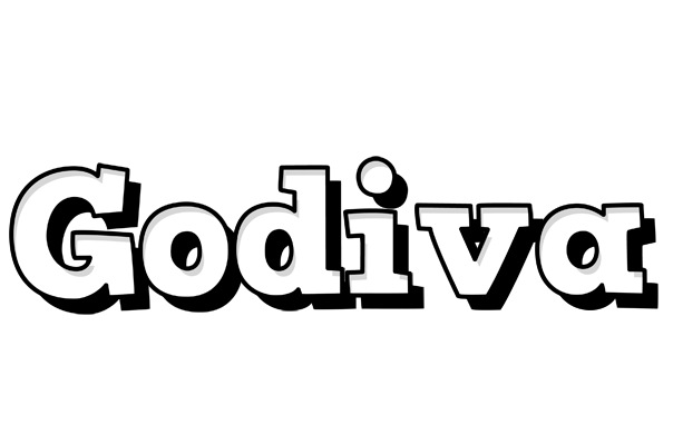 Godiva snowing logo