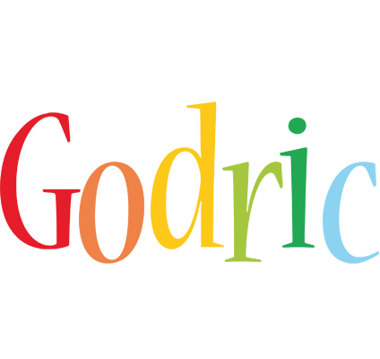 Godric birthday logo