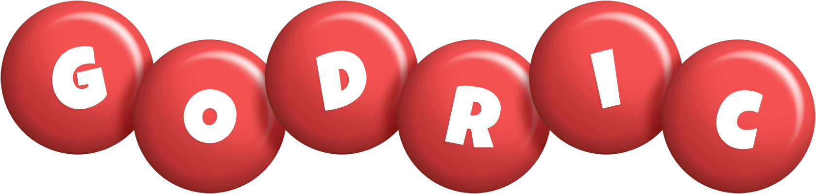 Godric candy-red logo