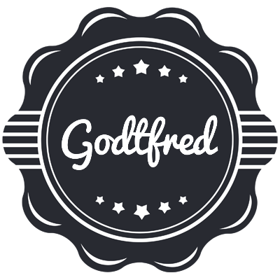 Godtfred badge logo