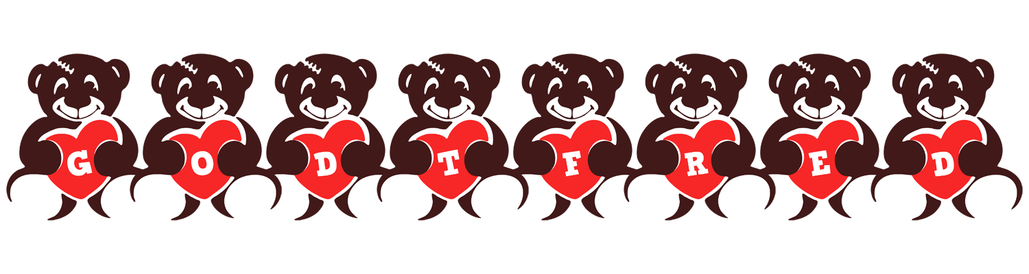 Godtfred bear logo