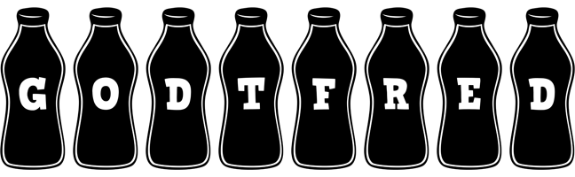 Godtfred bottle logo