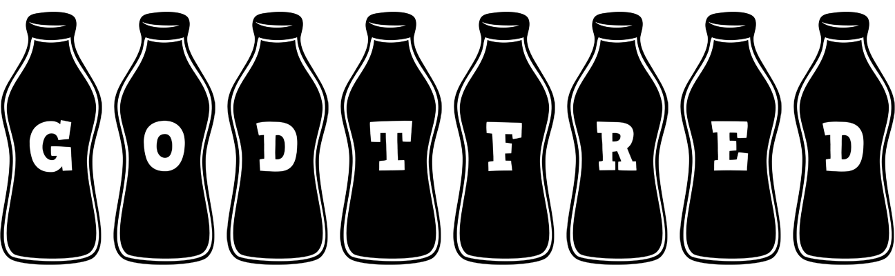 Godtfred bottle logo