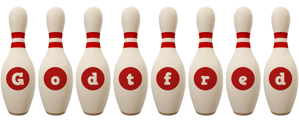 Godtfred bowling-pin logo