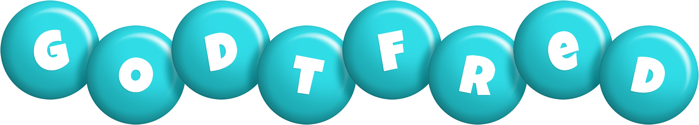 Godtfred candy-azur logo