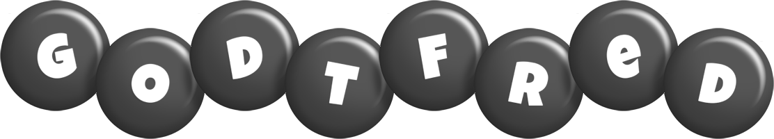 Godtfred candy-black logo