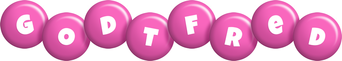 Godtfred candy-pink logo