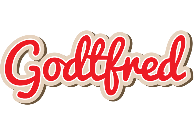 Godtfred chocolate logo
