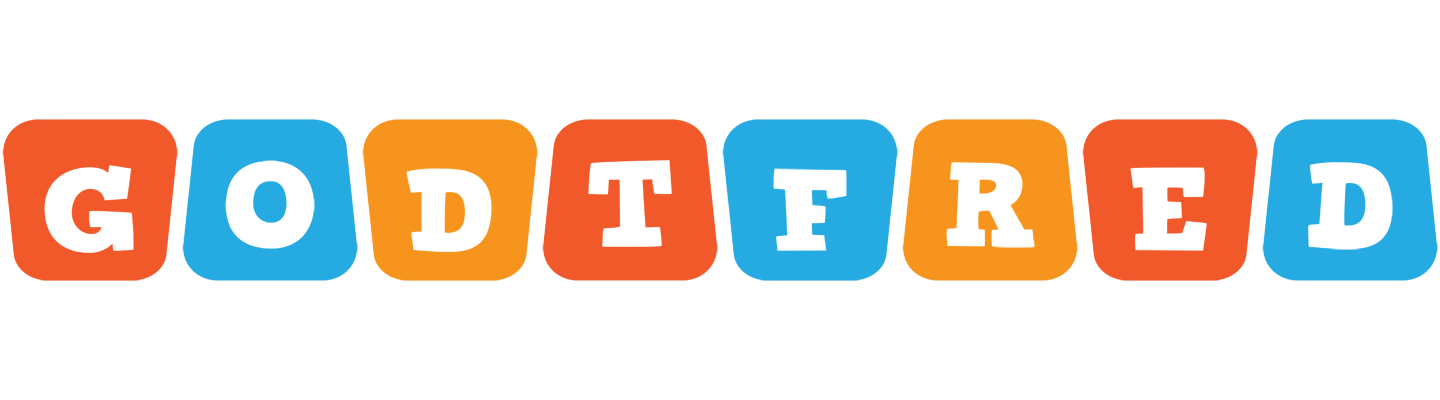 Godtfred comics logo