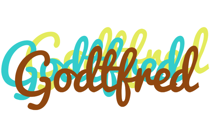 Godtfred cupcake logo