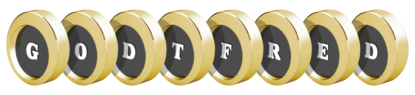 Godtfred gold logo