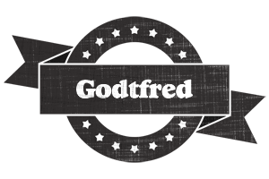 Godtfred grunge logo