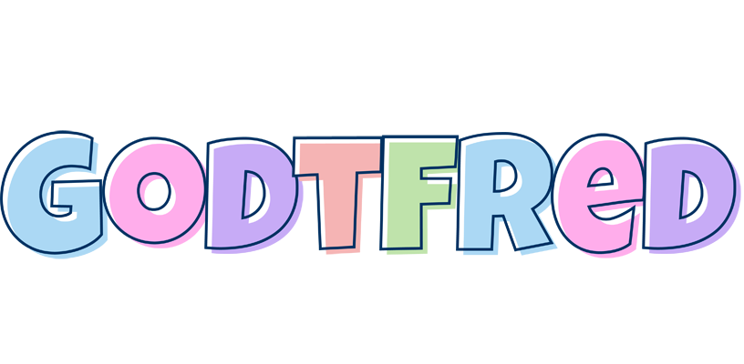 Godtfred pastel logo